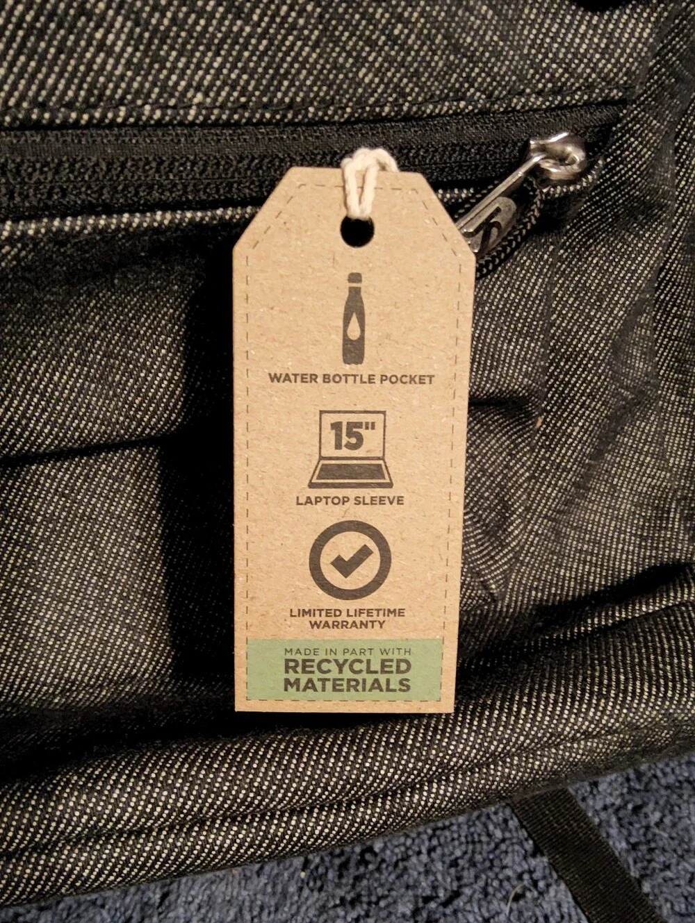 Jansport Everyday Backpack with Front Zip Pocket